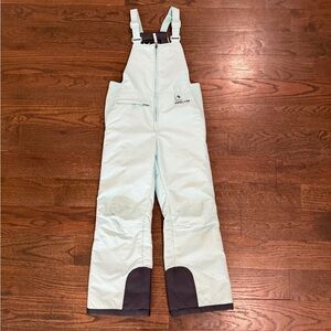 Girl’s Arctic Snow Bib - Pale Turquoise